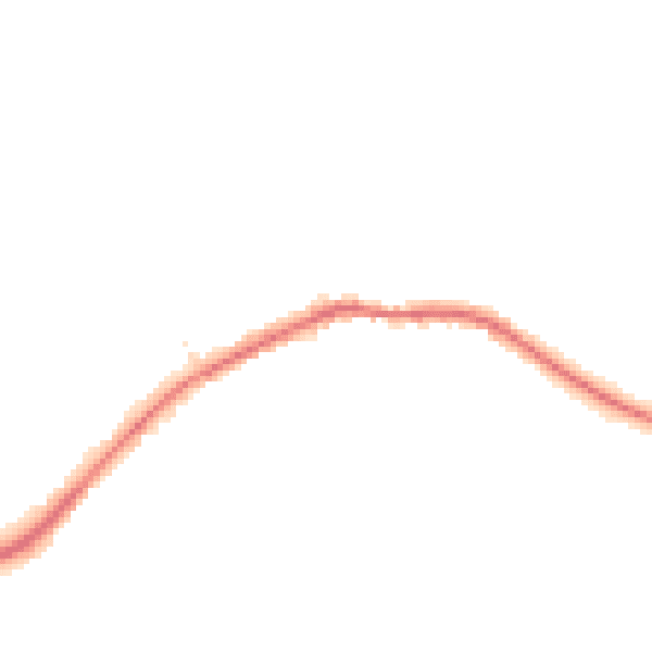 Night-time road noise heatmap for BN27 4LQ