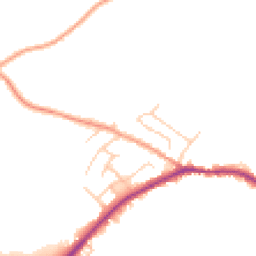 Daytime road noise heatmap for BN27 4PA