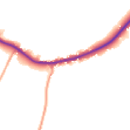Daytime road noise heatmap for BN27 4SQ