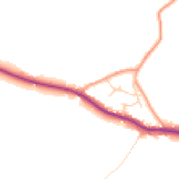 Daytime road noise heatmap for BN27 4ST