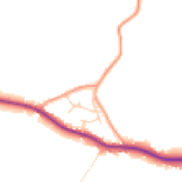 Daytime road noise heatmap for BN27 4TL