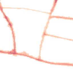 Night-time road noise heatmap for BN41 1AB