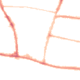 Night-time road noise heatmap for BN41 1AD