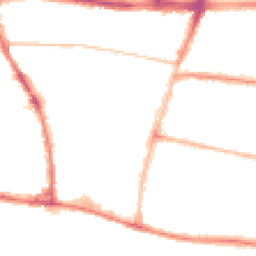 Night-time road noise heatmap for BN41 1AF