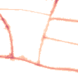 Night-time road noise heatmap for BN41 1AU