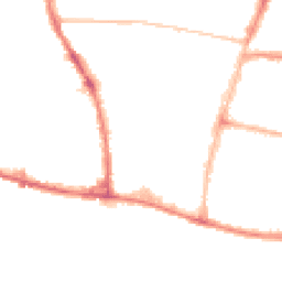 Night-time road noise heatmap for BN41 1DE