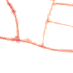 Night-time road noise heatmap for BN41 1DG