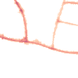 Night-time road noise heatmap for BN41 1DH