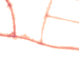 Night-time road noise heatmap for BN41 1DJ