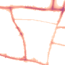 Night-time road noise heatmap for BN41 1GE