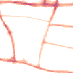 Night-time road noise heatmap for BN41 1GP