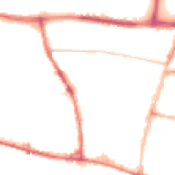Night-time road noise heatmap for BN41 1GW