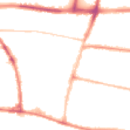 Night-time road noise heatmap for BN41 1HS