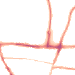 Night-time road noise heatmap for BN41 2DA