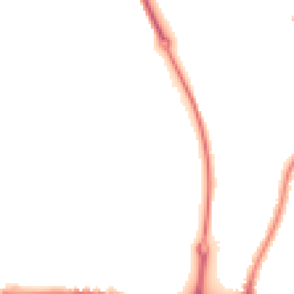 Night-time road noise heatmap for BN41 2DS