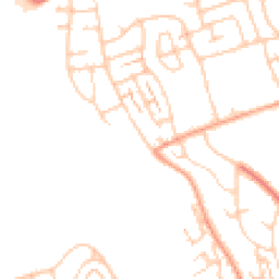 Daytime road noise heatmap for BN41 2RB