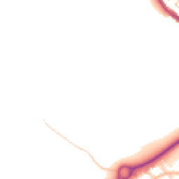 Daytime road noise heatmap for BN43 5FF