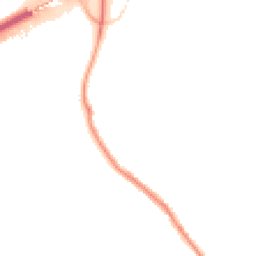 Night-time road noise heatmap for BN43 5WN