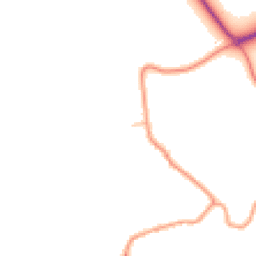 Daytime road noise heatmap for BN45 7AF