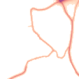 Daytime road noise heatmap for BN45 7AG