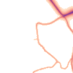 Daytime road noise heatmap for BN45 7BH