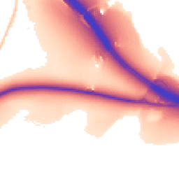 Daytime road noise heatmap for BN45 7EA