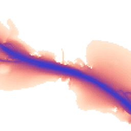 Daytime road noise heatmap for BN45 7ED