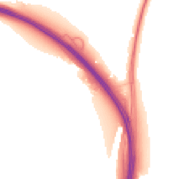 Night-time road noise heatmap for BN45 7EG