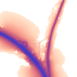 Daytime road noise heatmap for BN45 7FA