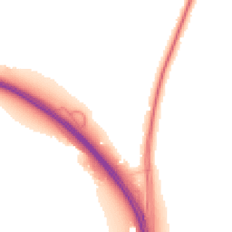 Night-time road noise heatmap for BN45 7FR