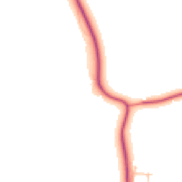 Daytime road noise heatmap for BN5 9AA