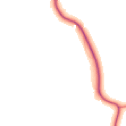 Daytime road noise heatmap for BN5 9AB