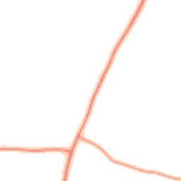 Daytime road noise heatmap for BN5 9AZ