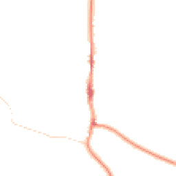 Night-time road noise heatmap for BN5 9DA