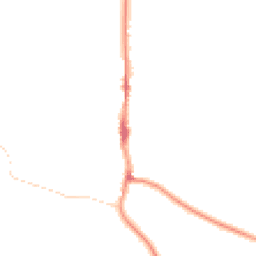 Night-time road noise heatmap for BN5 9DB