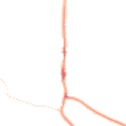 Night-time road noise heatmap for BN5 9DJ