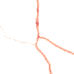 Night-time road noise heatmap for BN5 9DP