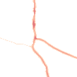 Night-time road noise heatmap for BN5 9DR
