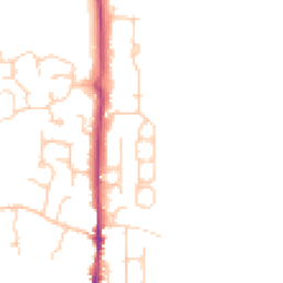 Daytime road noise heatmap for BN5 9FA