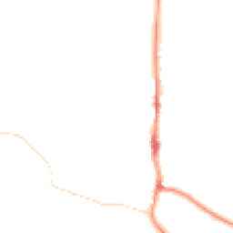 Night-time road noise heatmap for BN5 9PG