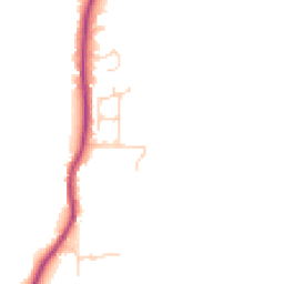 Daytime road noise heatmap for BN5 9XZ