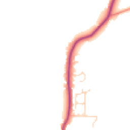 Daytime road noise heatmap for BN5 9YG
