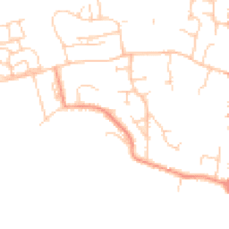 Daytime road noise heatmap for BN5 9YU