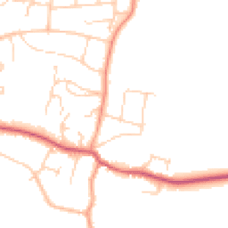 Daytime road noise heatmap for BN6 8BG