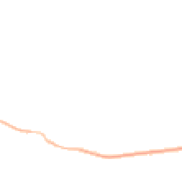 Night-time road noise heatmap for BN6 8BJ
