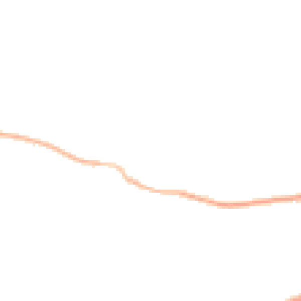 Night-time road noise heatmap for BN6 8BN