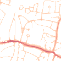 Daytime road noise heatmap for BN6 8DW