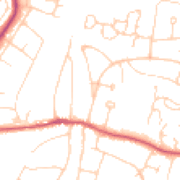 Daytime road noise heatmap for BN6 8DX