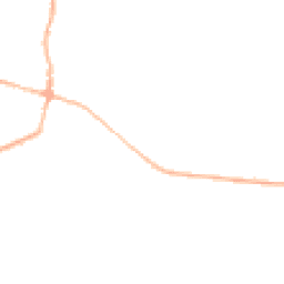 Night-time road noise heatmap for BN6 8FN