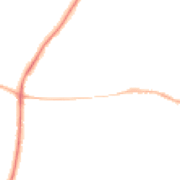 Night-time road noise heatmap for BN6 8JF